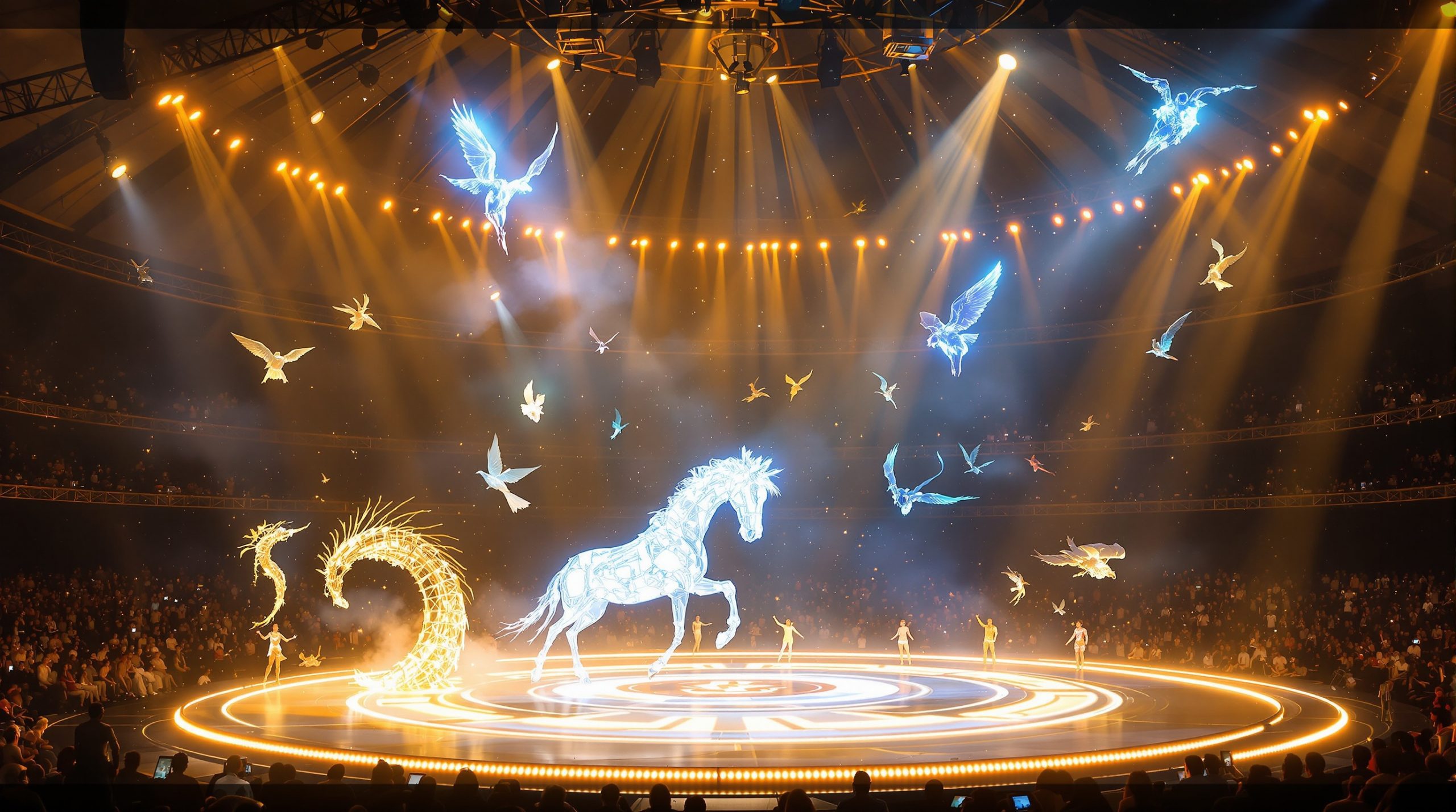 El Circo de la Luz llega a Madrid con un espectáculo único que combina circo, magia y tecnología